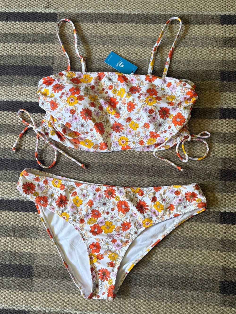 Cupshe Swim bikini with Floral Accent